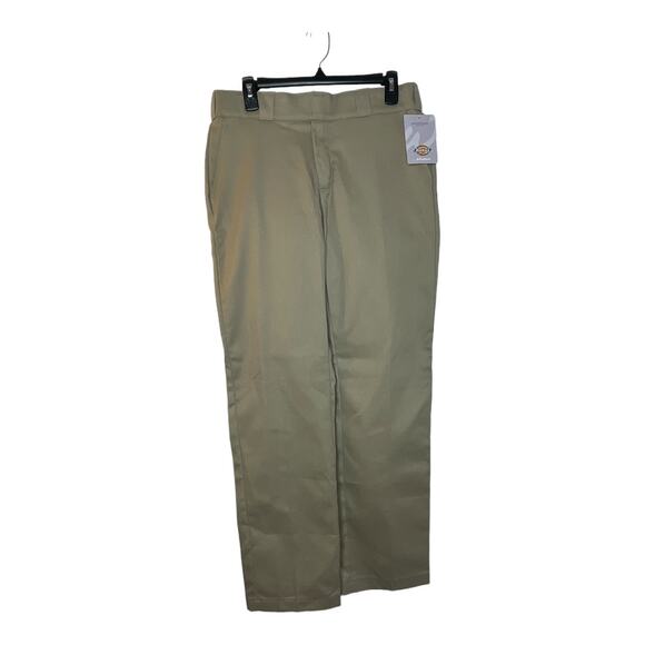 Dickies Women New 774F Original Fit Work Pant Khaki Straight Leg Size 6R - Picture 1 of 5
